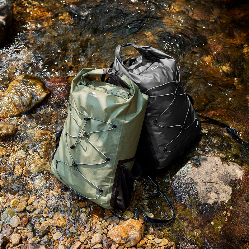 Naturehike nepremokavý batoh Far mountain 25l 430g - šedý
